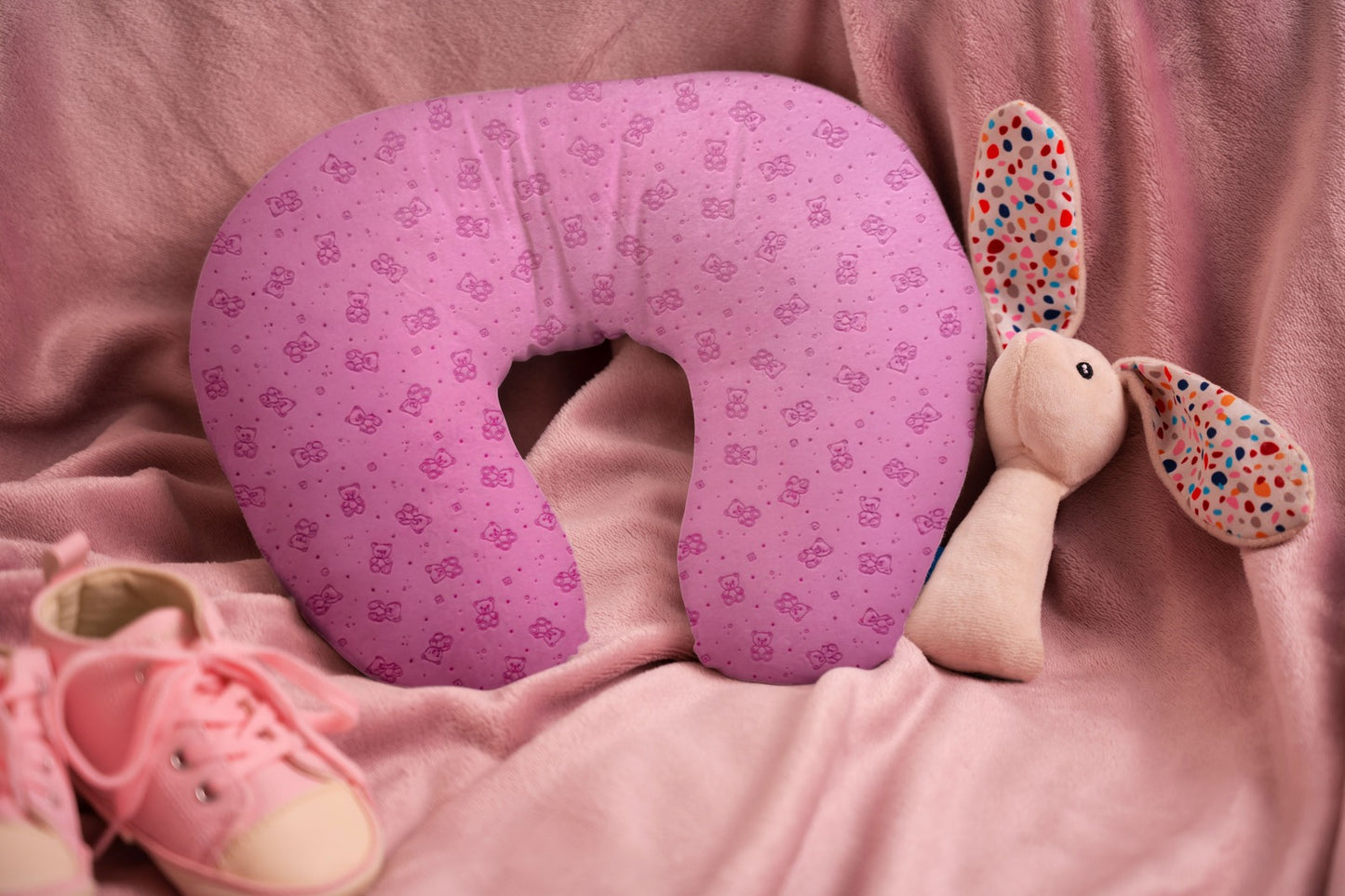 COJÍN DE LACTANCIA Y MATERNIDAD PROFESIONAL - TÉRMICO HIPOALERGÉNICO + ALMOHADA OBSEQUIO