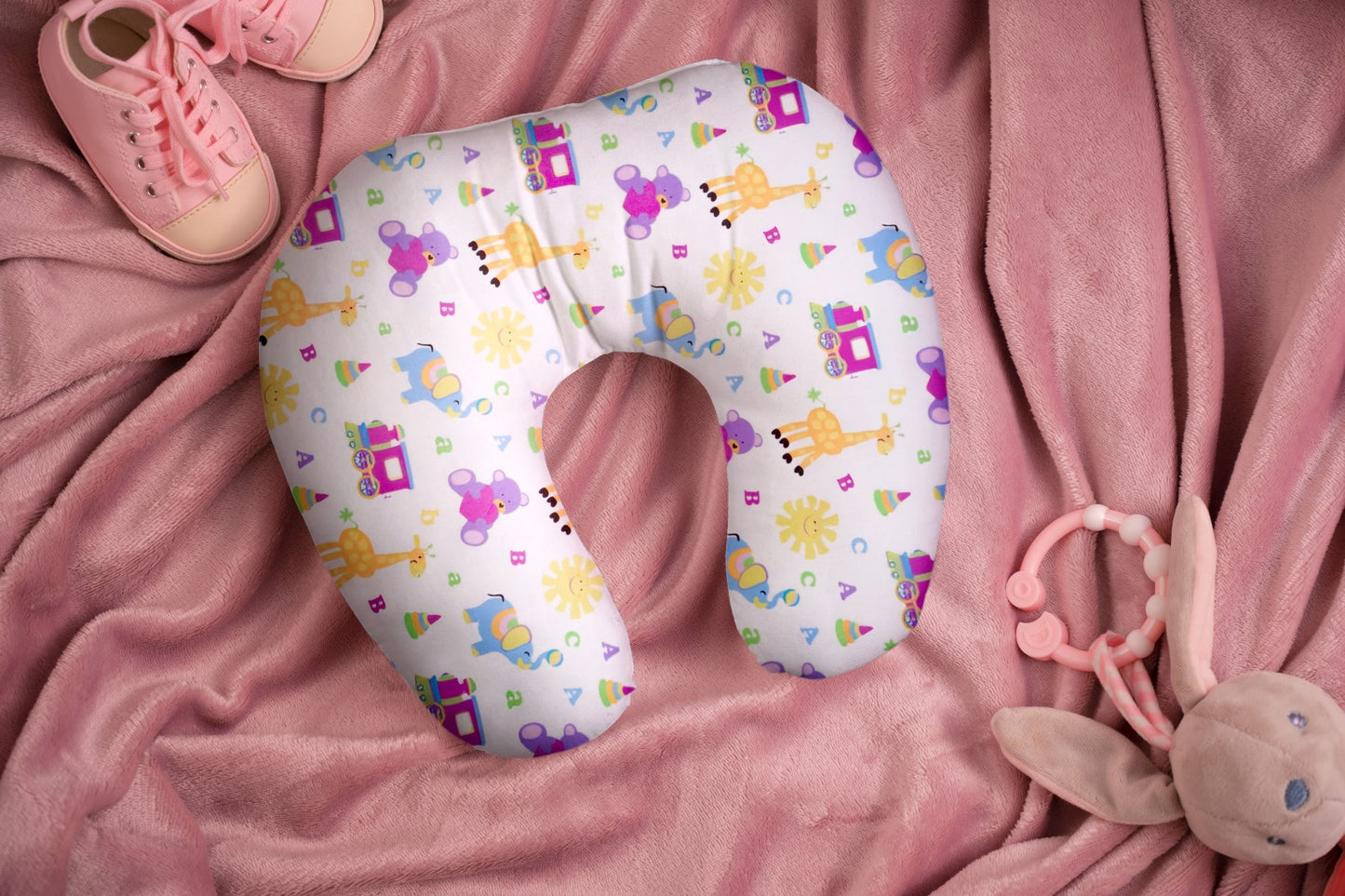 COJÍN DE LACTANCIA Y MATERNIDAD PROFESIONAL - TÉRMICO HIPOALERGÉNICO + ALMOHADA OBSEQUIO