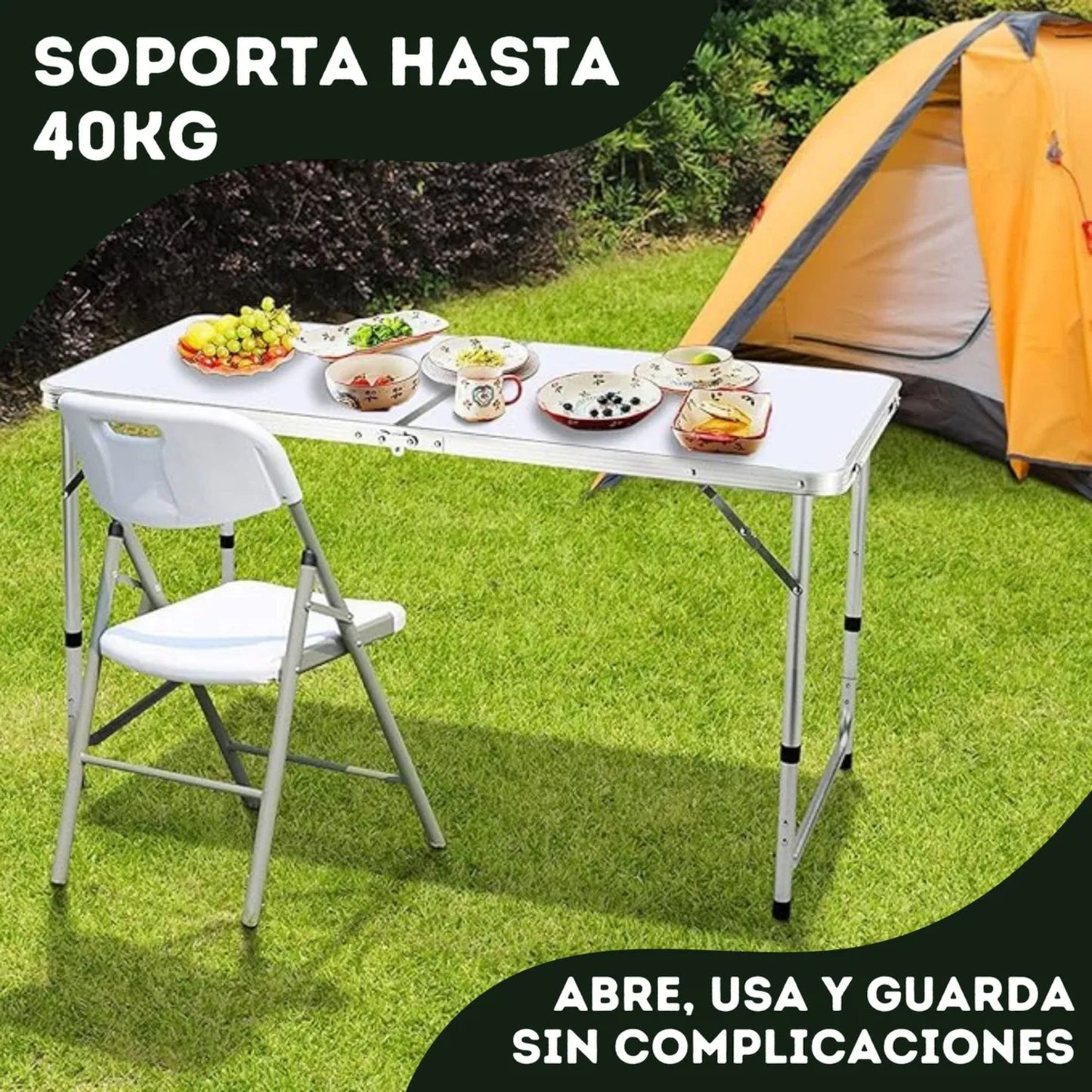 MESA PLEGABLE MULTIFUNCIONAL PREMIUM