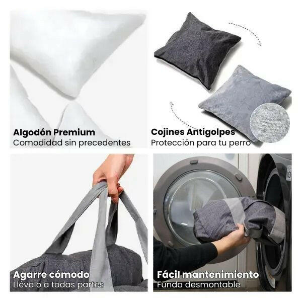 Asiento Primera Clase Para Perros Medianos y Pequeños