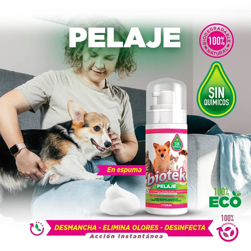 Spray Eliminador De Malos Olores De Mascotas | Formula Patentada + Regalo Espuma Para Pelaje