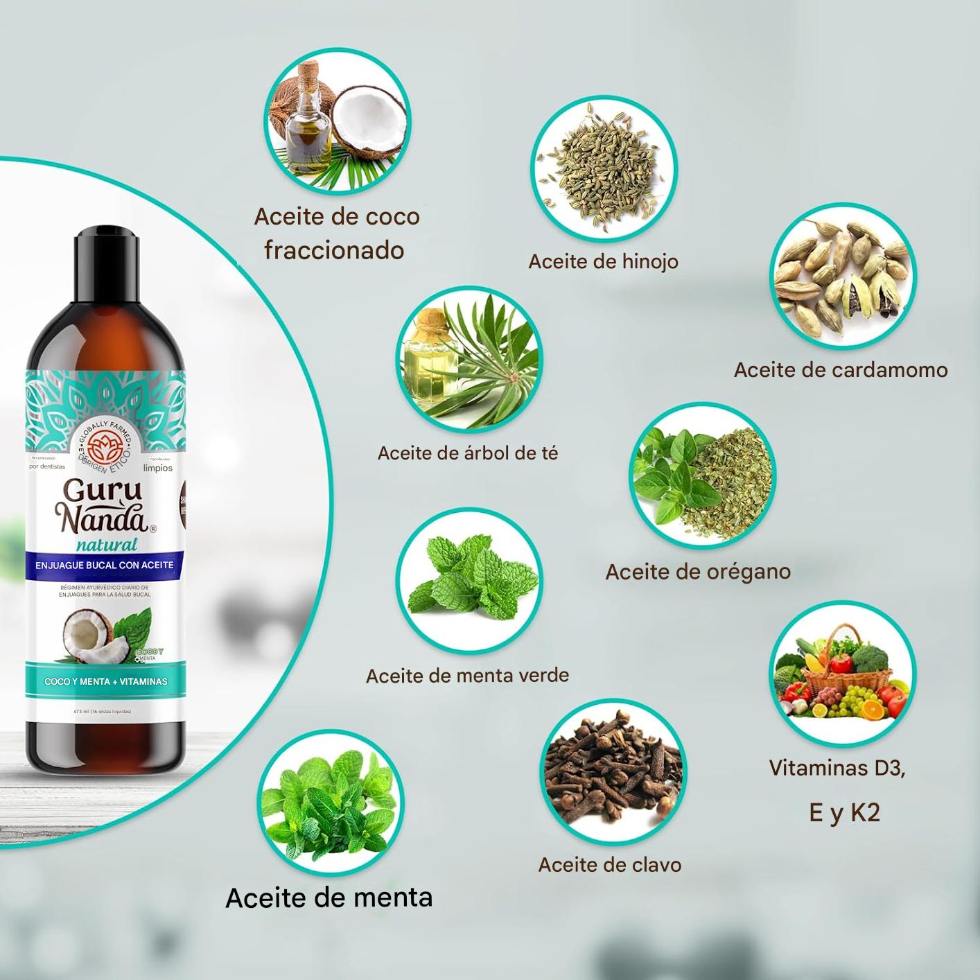 GURUNANDA ENJUAGUE BUCAL PREMIUM