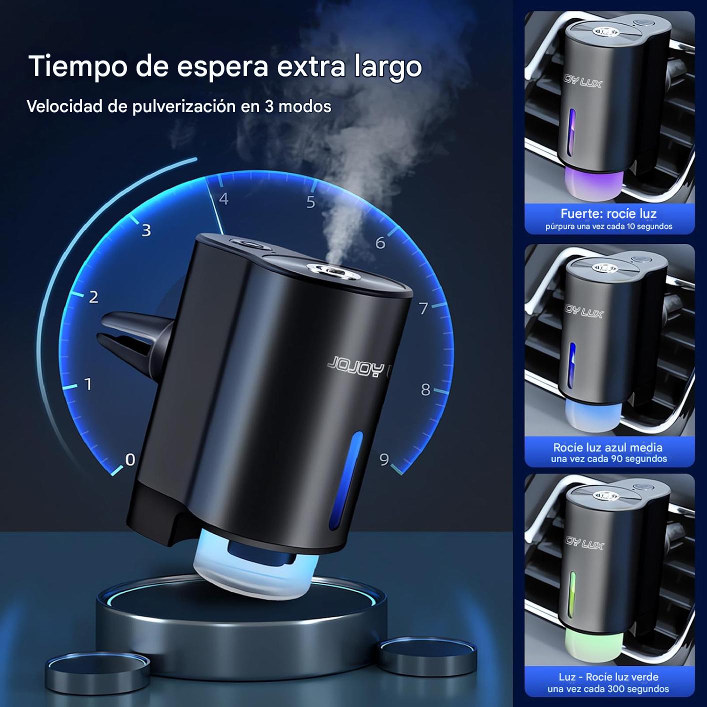 Difusor Inteligente para Carro 3/modos + 3 Esencias