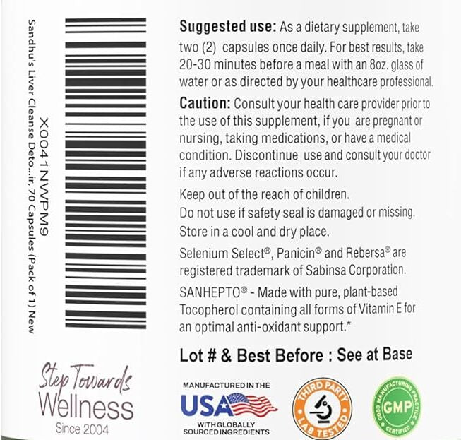 (2X1) LIVER CLEANSE & DETOX - FORMULA 11 EN 1 (70caps)