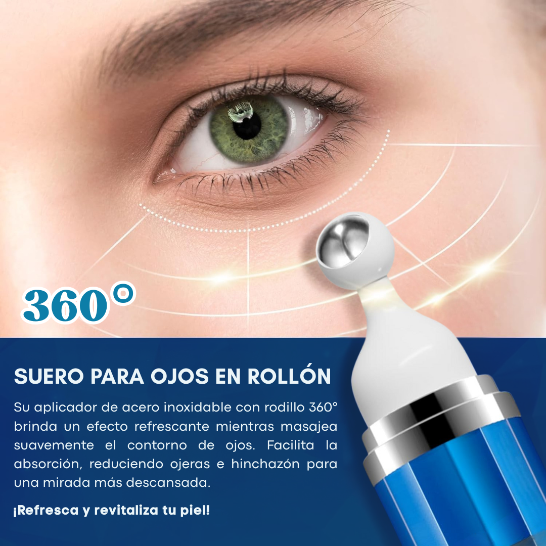SERUM CON CAFEÍNA + APLICADOR 360