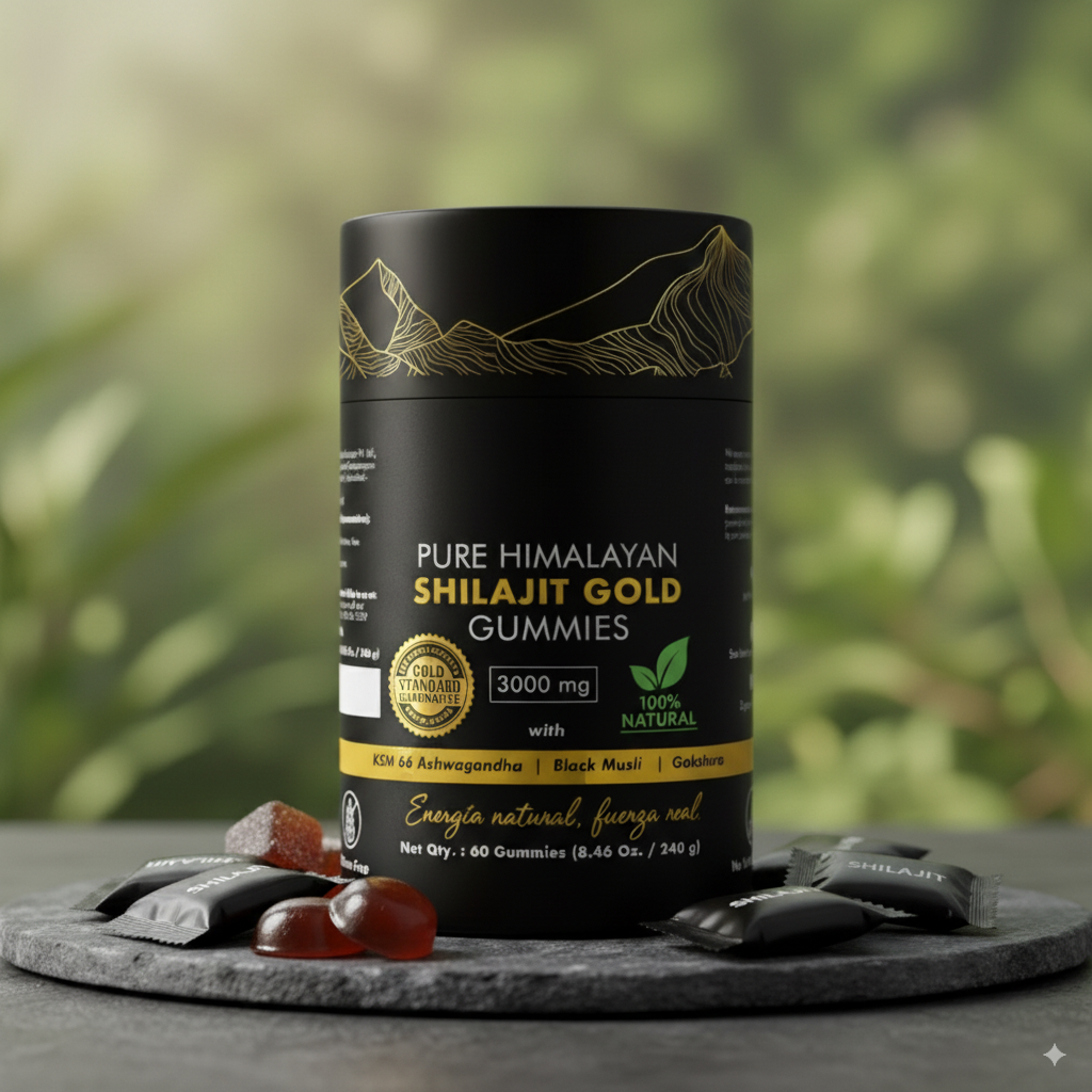 Shilajit Gold en Gomitas 3000mg