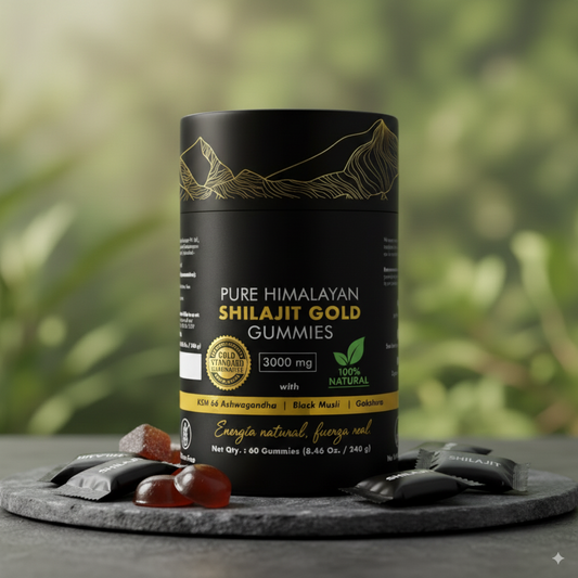Shilajit Gold en Gomitas 3000mg