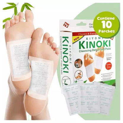 Parche Eliminador De Toxinas KINOKI® x10 Unidades