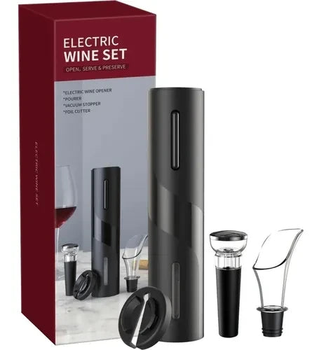 Kit Destapador de Vinos Electrico