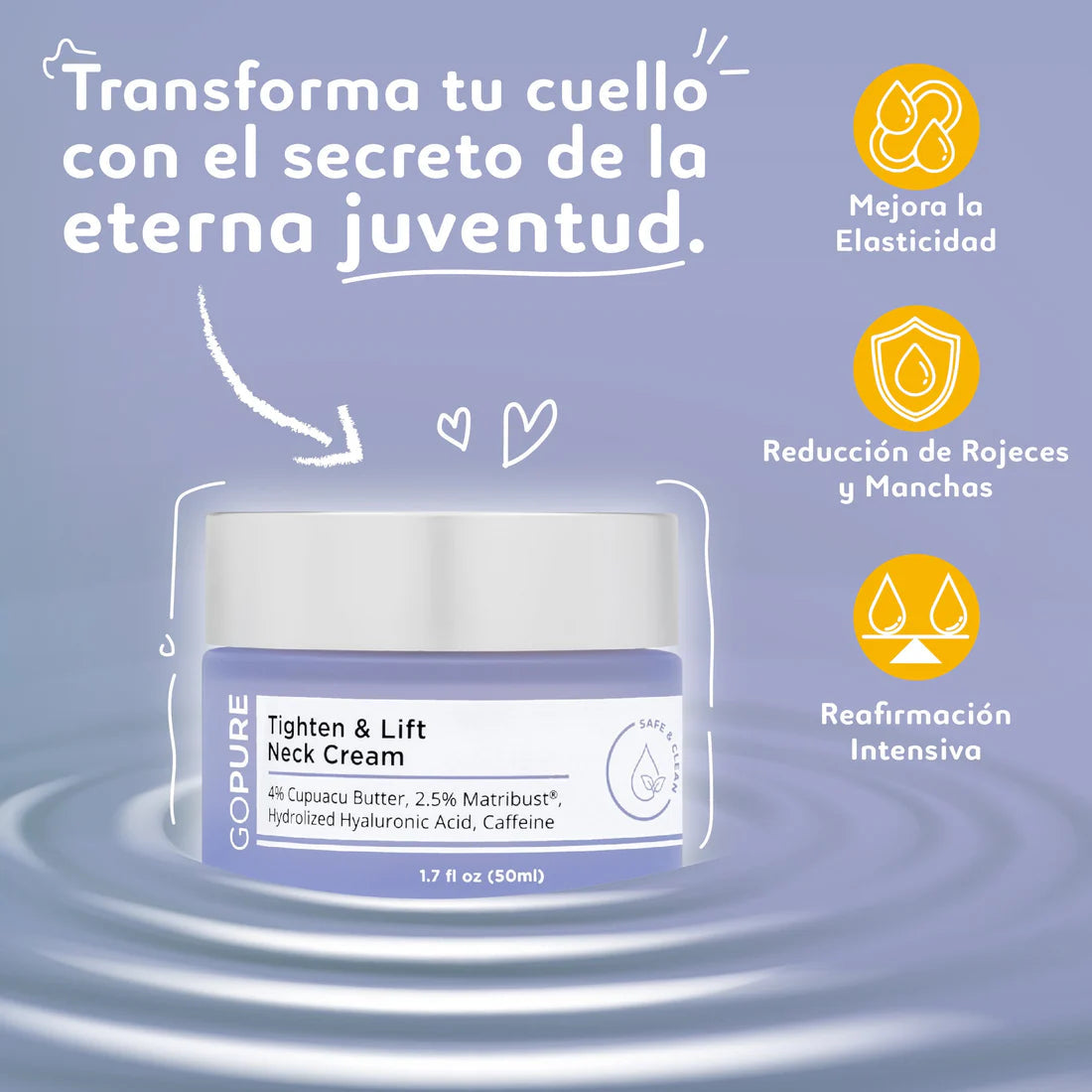 GOPURE LIFTING - CREAMA REAFIRMANTE - Formula Avanzada