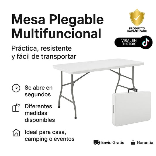 MESA PLEGABLE MULTIFUNCIONAL PREMIUM