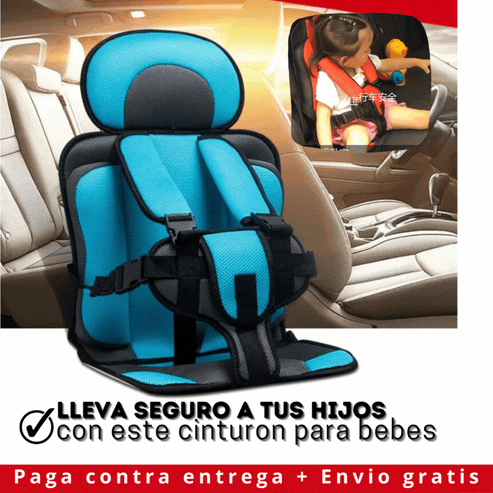 BabyCar™ Silla  Ajustable De Maxima Seguridad Para Bebes