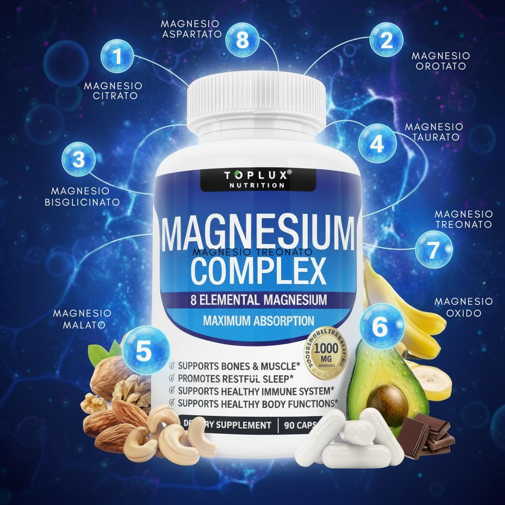 Magnesium Complex 8 en 1 – 1000mg
