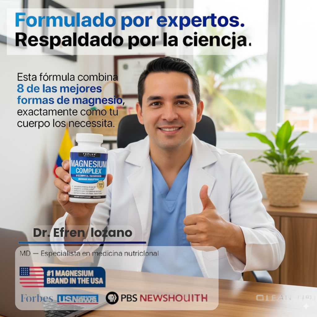 Magnesium Complex 8 en 1 – 1000mg